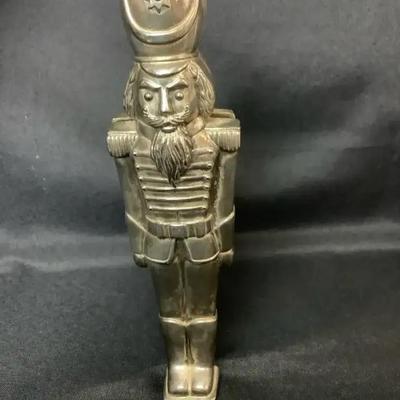 Godinger Silver Plated Toy Soldier Nutcracker. 
