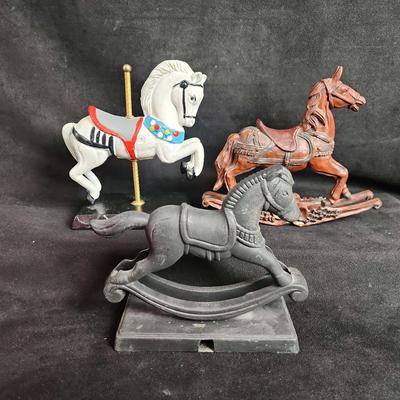Carousel Horses Figurines