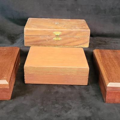 Wooden Boxes