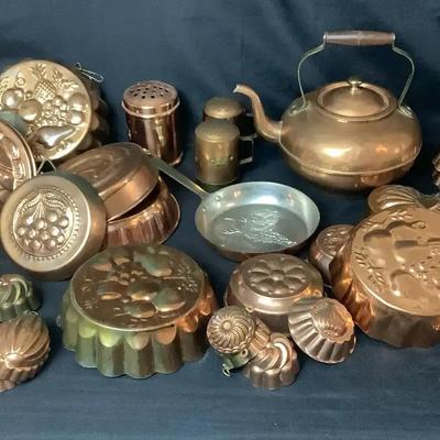Copper Kettle and Molds