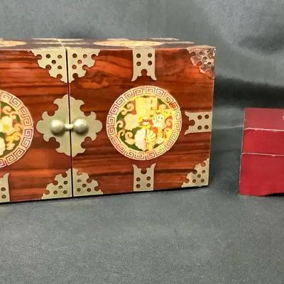 Inlaid Korean Jewelry Box
