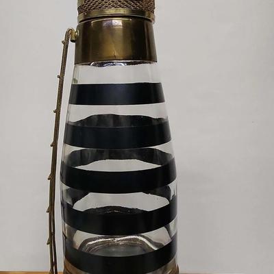 "On The Rocks" Lighthouse-Themed Liquor Bottle 
