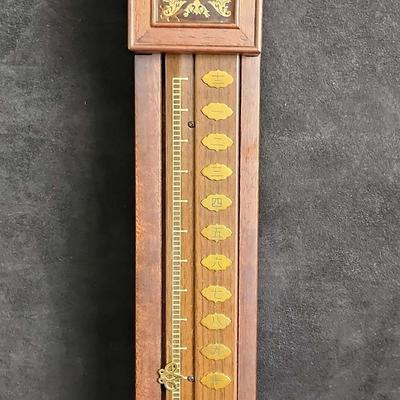 Miniature Japanese Wood Pillar Clock