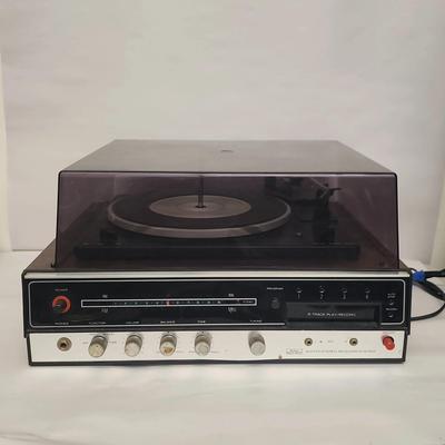 Sears AM/FM Stereo 8 Track Record Player System