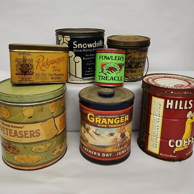 Tins 1920s-1940s