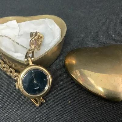 Gold Tone Seiko Woman's Watch