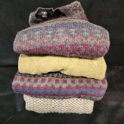 Brooks Brothers, Jantzen, Lord & Taylor Vintage Wool Sweaters  SZ M-XL