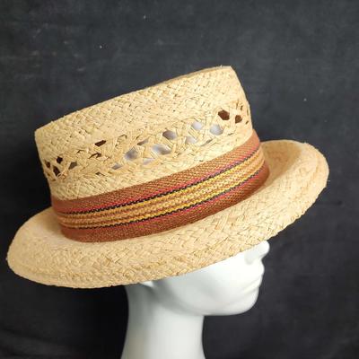 Village Straw Shop Carmel by the Sea Italian SZ 7 1/2