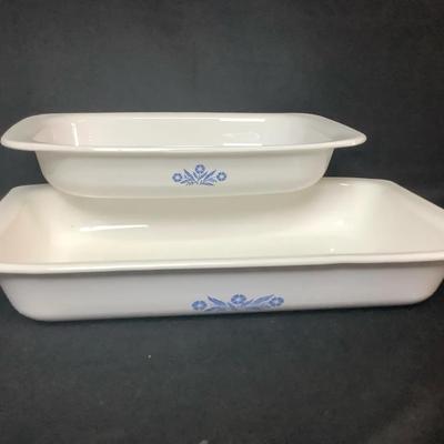 Cornflower Blue Corningware Bakeware 