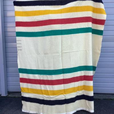 Hudson Bay Style Blanket - No Label 