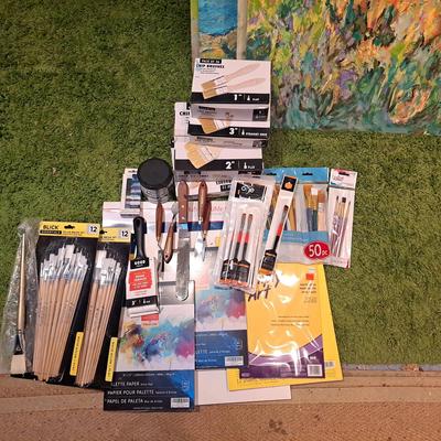 Art Brushes and Other Artists' Supplies 