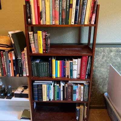 Art Book Collection and Folding Bookcase 