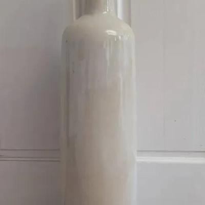White Ceramic Floor Vase 2++ Feet Tall 