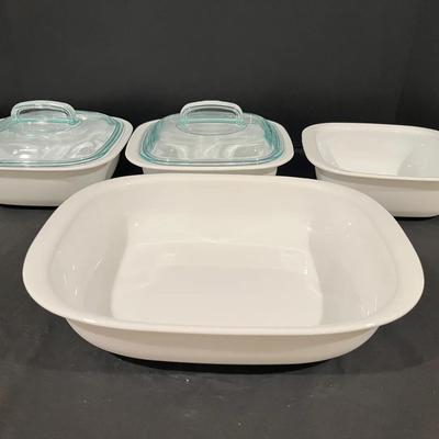 Corningware SimplyLite Glass Bakeware - Set Of 4