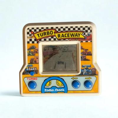 Vintage Radio Shack Turbo Raceway - Handheld (Tested & Working)