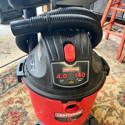 Craftsman 9-Gallon 4.0 Peak HP Wet/Dry Shop Vacuum