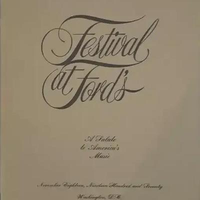 Festival At Ford’s 1978 Signed By The Supremes (except Diana Ross)