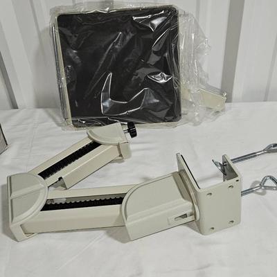 BC177JP Monitor Arm with Keyboard Tray Mount