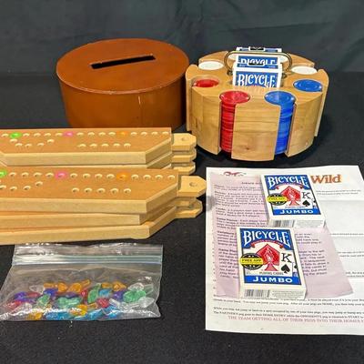 BQ152 Poker, Joker & Pegs Game Night