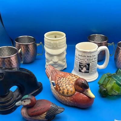 BN769 AVON Collectibles, Cast Iron Press, & Fritz Floyd