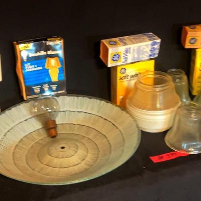 BA399 Light Bulbs And Vintage Light Fixture Covers