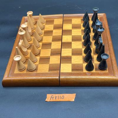 AX110 Vintage Art Deco Chess Set, Chess Board & More