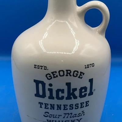 BQ111 Vintage George Dickel Tennessee Whiskey Jug