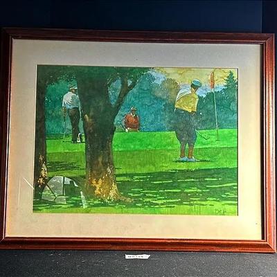 BN774 “Morning Round" By Bart Forbes