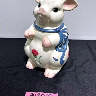 AU300PD Lenox Piggy Cookie Jar