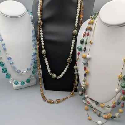 Mid Century Crystals and Beads