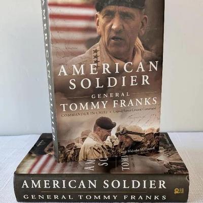 Signed First Edition American Soldier Books