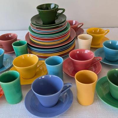 Homer Laughlin Harlequin Dishes