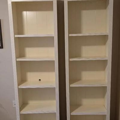 Pair of Ballard Designs Bookcases
