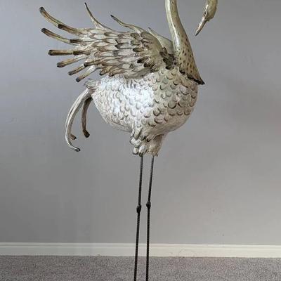 Local Artist Naomi Moes Large Swan Sculpture