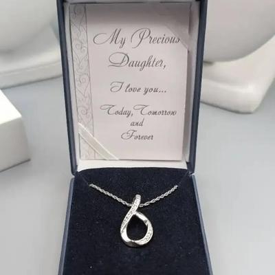 "I Love You Forever" Daughter Pendant