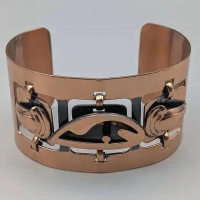 MCM Copper Kinetic Cuff Bracelet