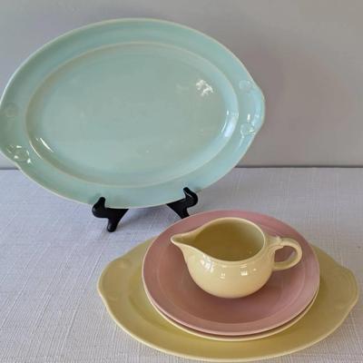 Lu-Ray Pastel Dishes