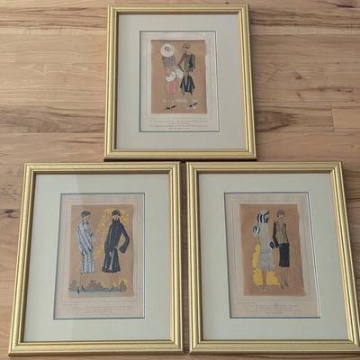 Art Deco French Fashion Art