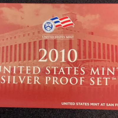  2010 - United States Mint Silver Proof Set 