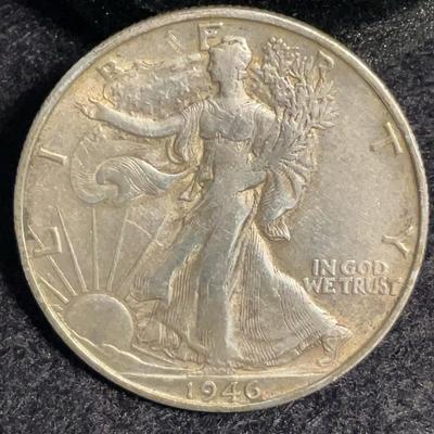 Walking Liberty Half Dollar - 1946 San Francisco 