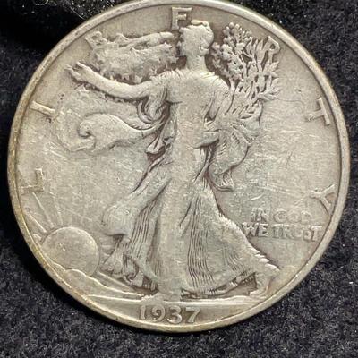 Walking Liberty Half Dollar - 1937 Philadelphia