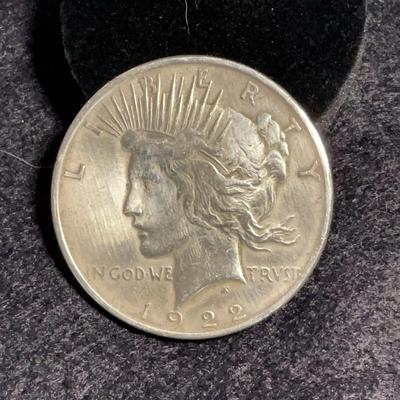Peace Silver Dollar - 1922 Philadelphia 