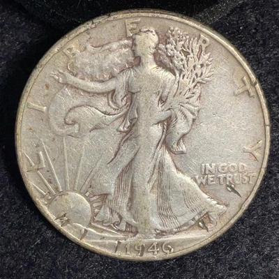 Walking Liberty Half Dollar - 1946 Philadelphia 