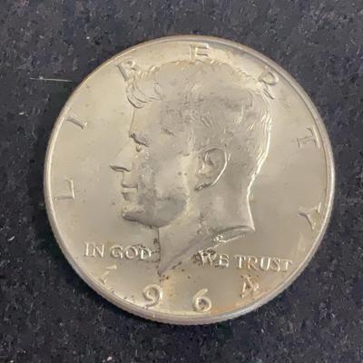 Kennedy Half Dollar Denver - 1964