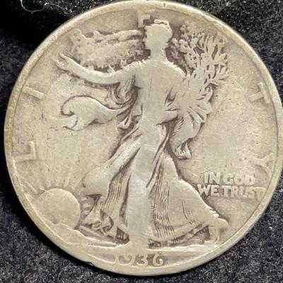 Walking Liberty Half Dollar - 1936 Philadelphia 