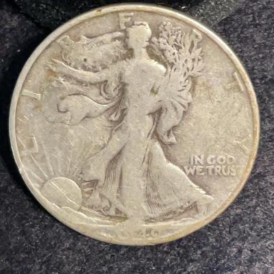 Walking Liberty Half Dollar - 1940 San Francisco 
