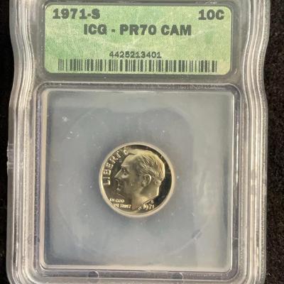 1971 – S 10C ICG - PR70 CAM