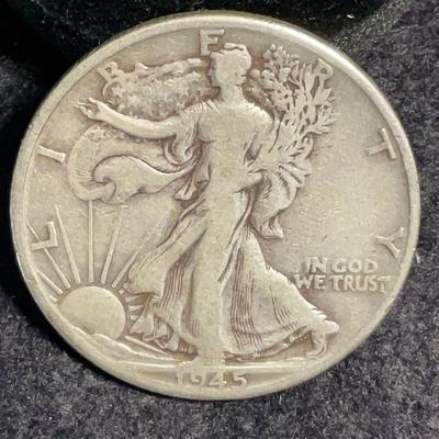 Walking Liberty Half Dollar - 1945 Denver