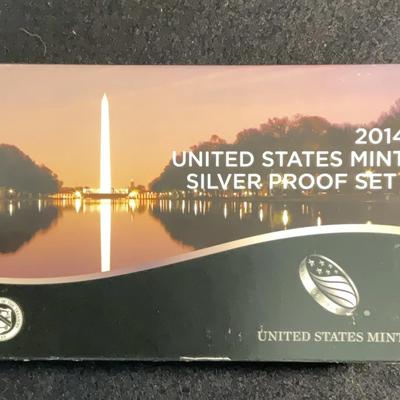  2014 - United States Mint Silver Proof Set  