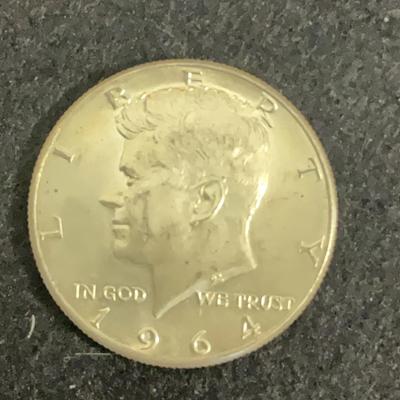 Kennedy Half Dollar Denver - 1964